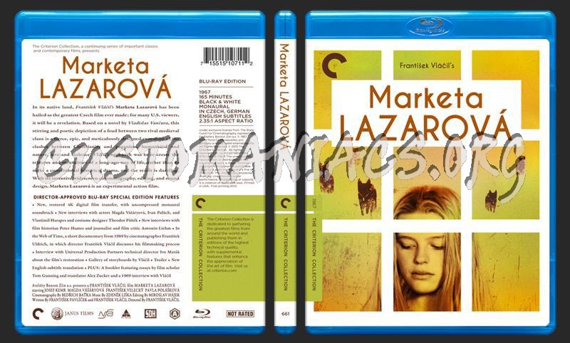 661 - Marketa Lazarov blu-ray cover