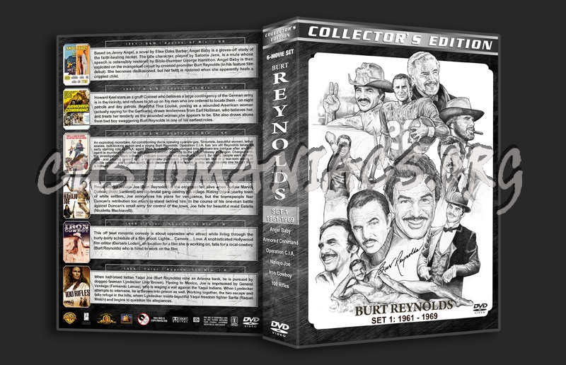Burt Reynolds Film Collection - Set 1 (1961-1969) dvd cover