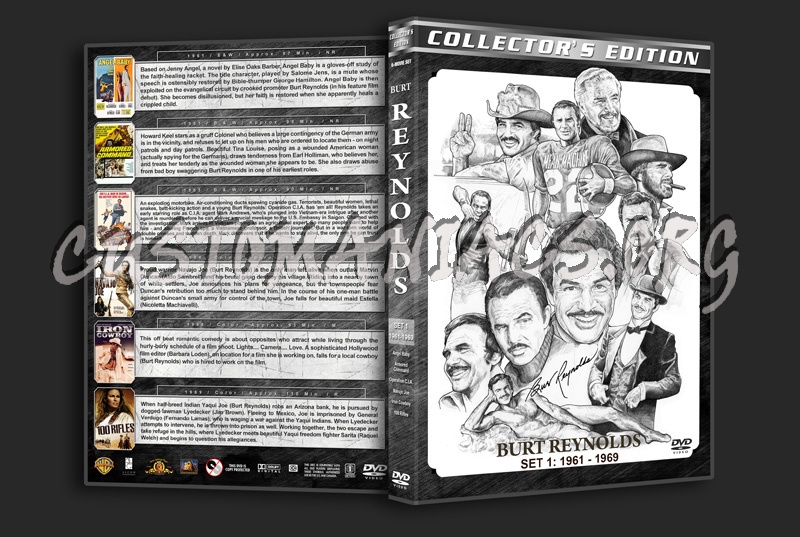 Burt Reynolds Film Collection - Set 1 (1961-1969) dvd cover