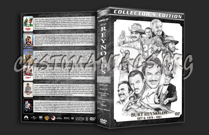 Burt Reynolds Film Collection - Set 6 (1979-1981) dvd cover