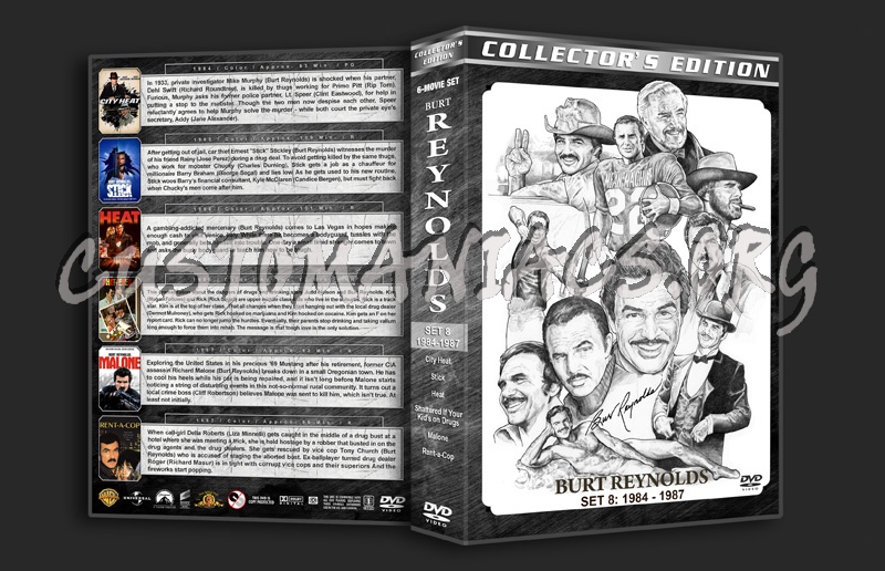 Burt Reynolds Film Collection - Set 8 (1984-1987) dvd cover