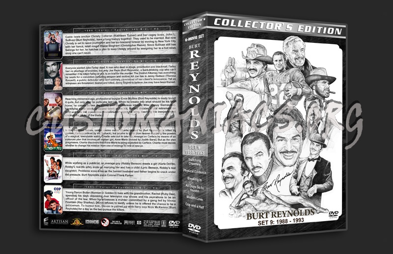 Burt Reynolds Film Collection - Set 9 (1988-1993) dvd cover