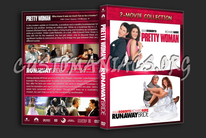 Pretty Woman / Runaway Bride Double Feature dvd cover