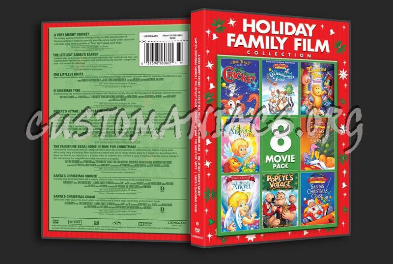 Holiday Family Film Collection dvd cover