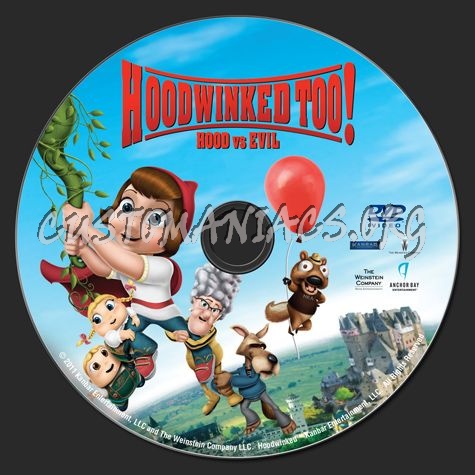 Hoodwinked Too! dvd label