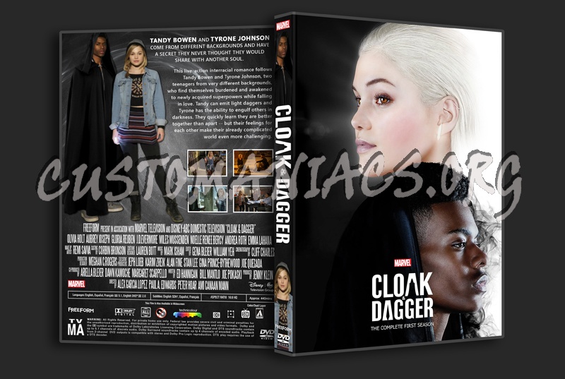 Cloak & Dagger Season 1 dvd cover