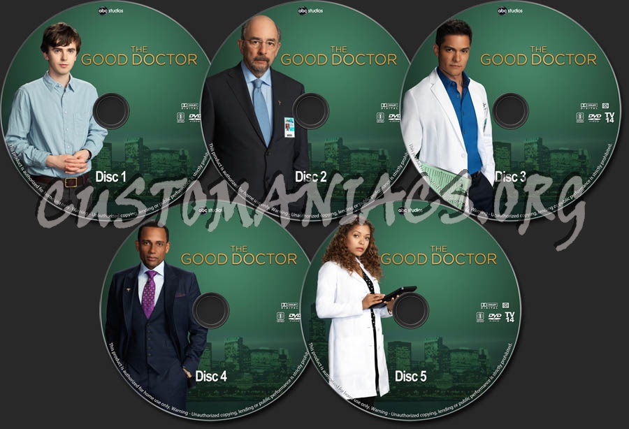 The Good Doctor - Season 1 dvd label