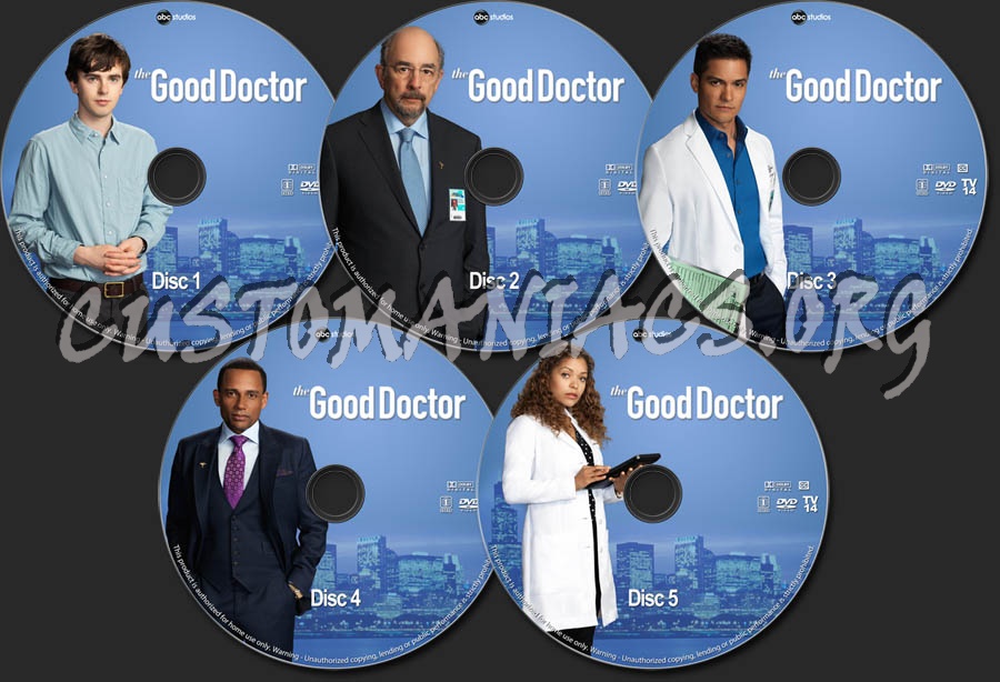 The Good Doctor - Season 1 dvd label