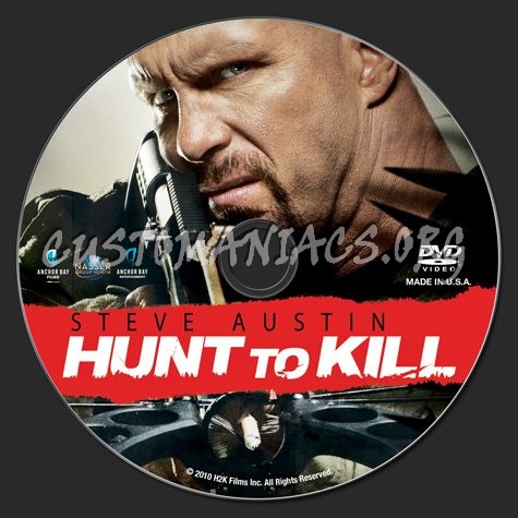 Hunt to Kill dvd label