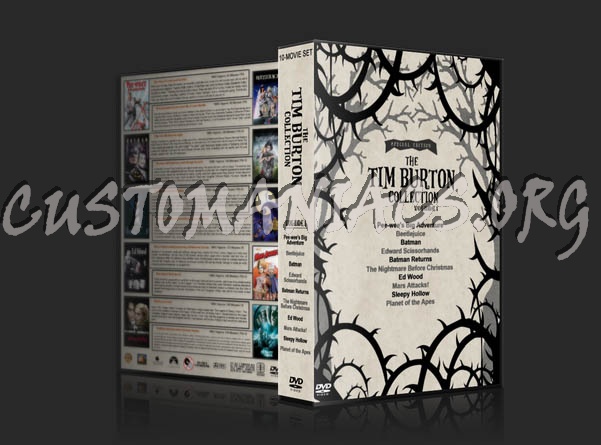 The Tim Burton Collection (10) - Volume 1 dvd cover