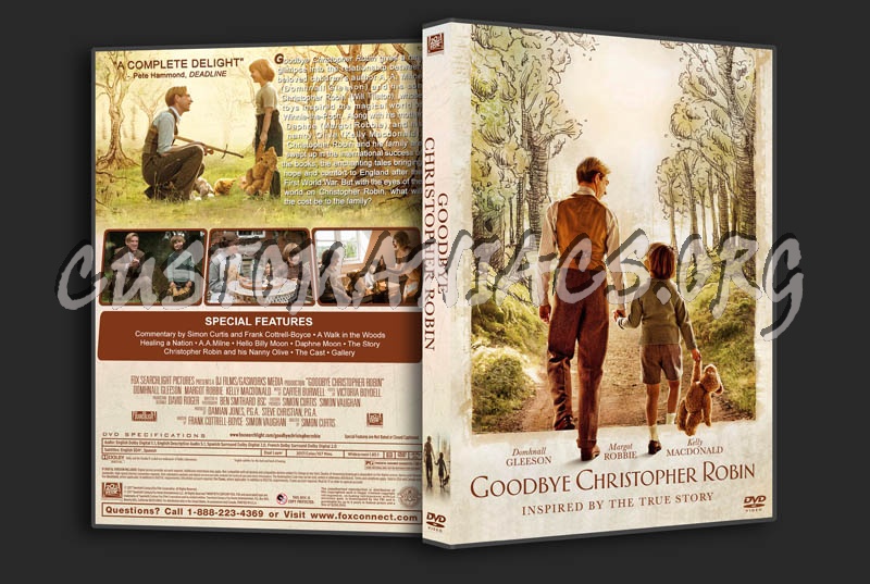 Goodbye Christopher Robin dvd cover
