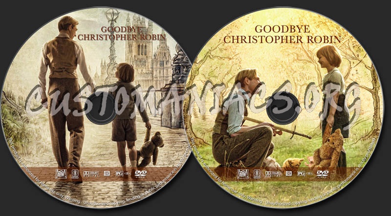 Goodbye Christopher Robin dvd label
