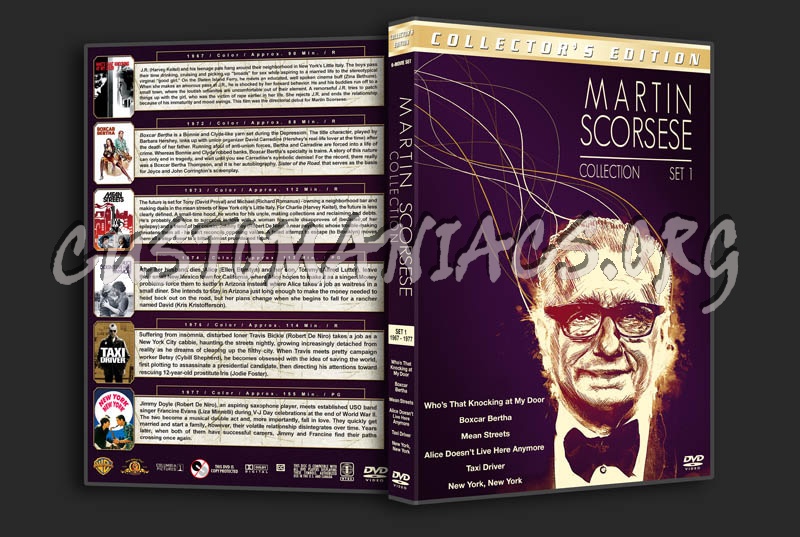 Martin Scorsese Collection - Set 1 (1967-1977) dvd cover