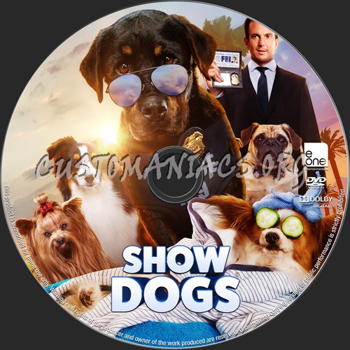 Show Dogs dvd label