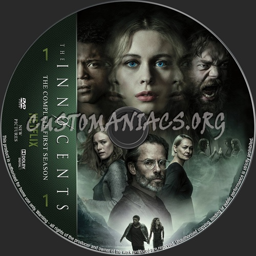 The Innocents Season 1 dvd label