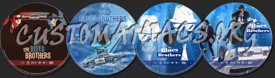 The Blues Brothers dvd label