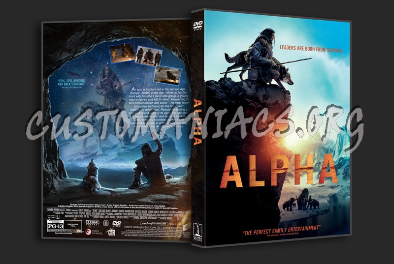 Alpha (2018) dvd cover