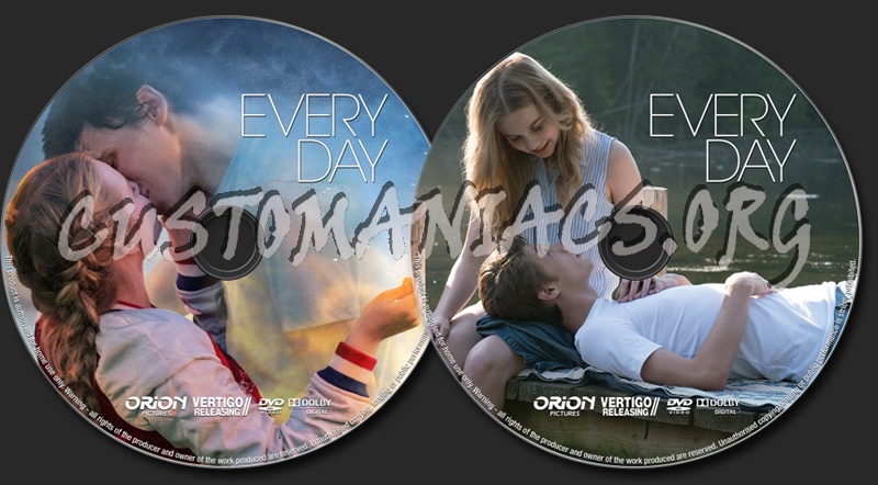 Every Day dvd label