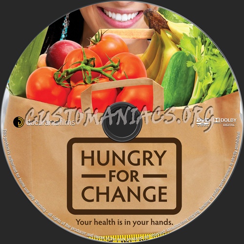 Hungry for Change dvd label