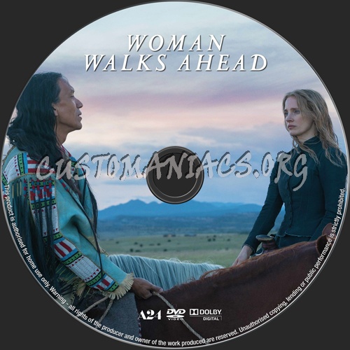 Woman Walks Ahead dvd label