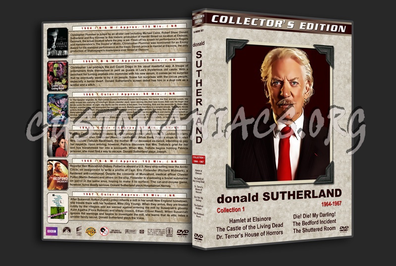 Donald Sutherland Film Collection - Set 1 (1964-1967) dvd cover
