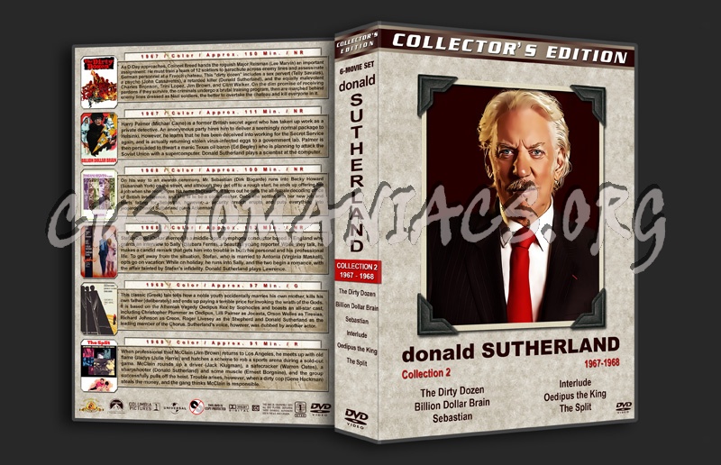 Donald Sutherland Film Collection - Set 2 (1967-1968) dvd cover