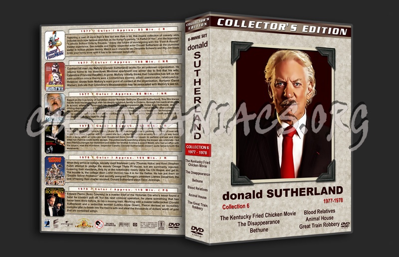Donald Sutherland Film Collection - Set 6 (1977-1978) dvd cover