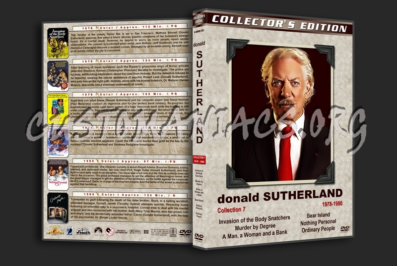 Donald Sutherland Film Collection - Set 7 (1978-1980) dvd cover