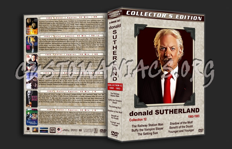 Donald Sutherland Film Collection - Set 12 (1992-1993) dvd cover