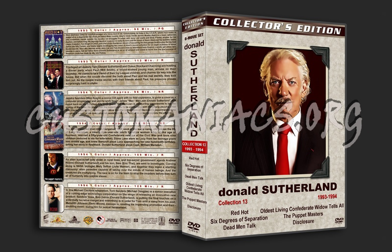 Donald Sutherland Film Collection - Set 13 (1993-1994) dvd cover