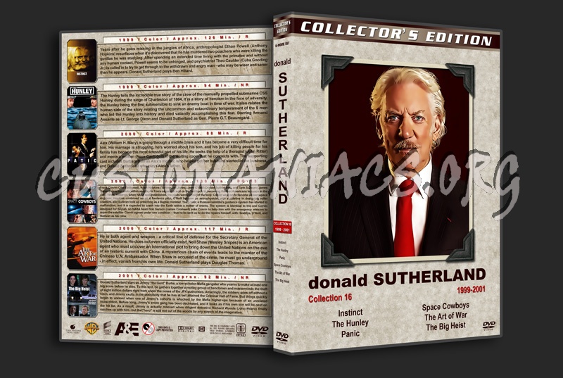 Donald Sutherland Film Collection - Set 16 (1999-2001) dvd cover