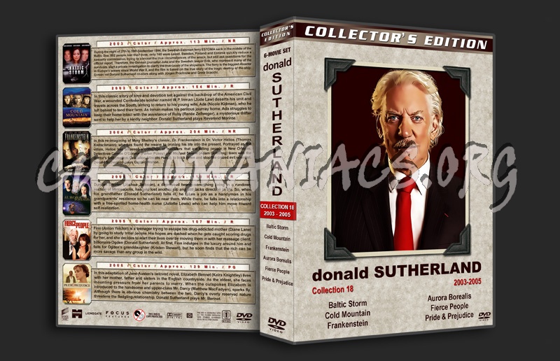 Donald Sutherland Film Collection - Set 18 (2003-2005) dvd cover