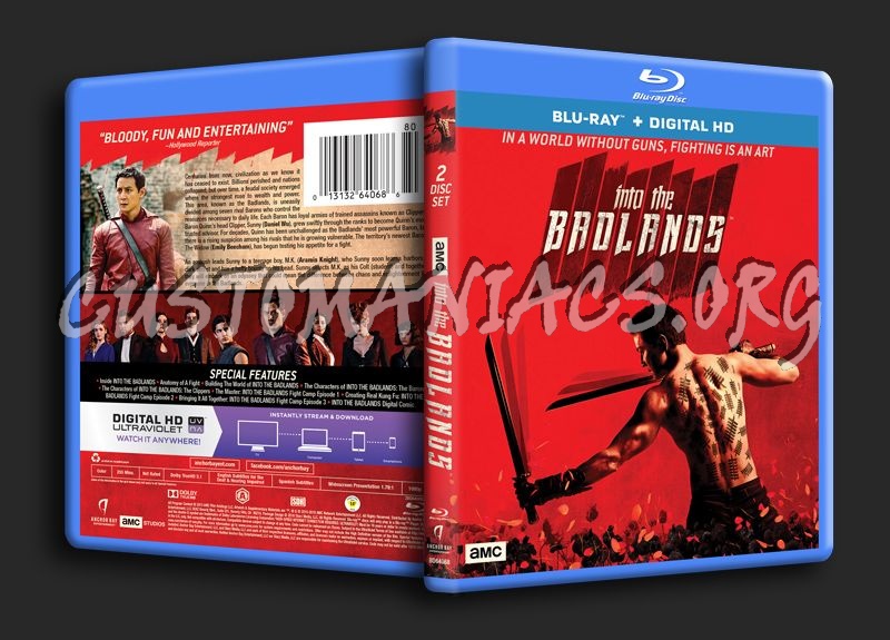 Into the Badlands Season 1 blu-ray cover