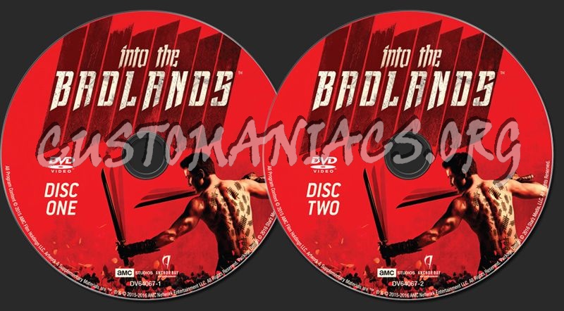 Into the Badlands Season 1 dvd label