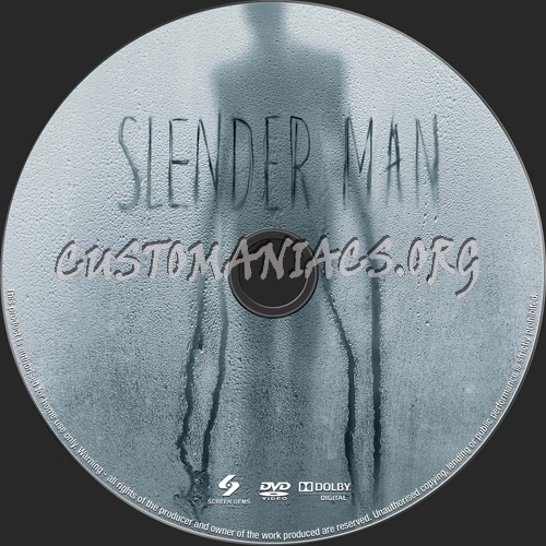 Slender Man dvd label