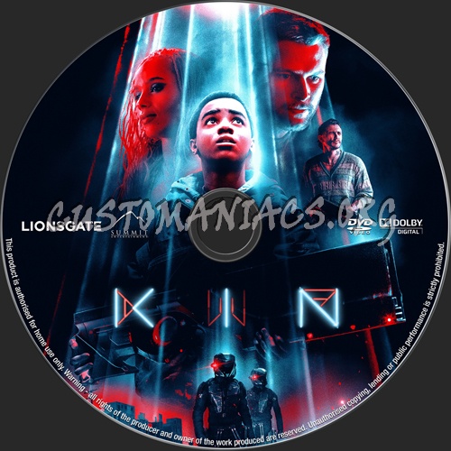 Kin dvd label
