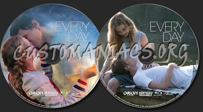Every Day blu-ray label