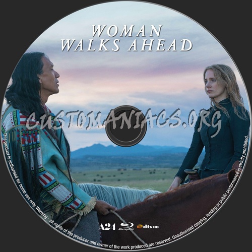 Woman Walks Ahead blu-ray label