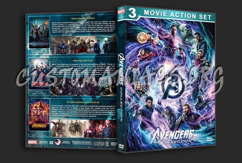 Avengers Collection dvd cover