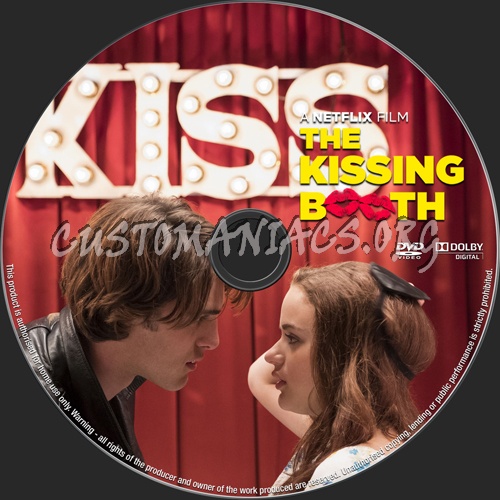 The Kissing Booth dvd label