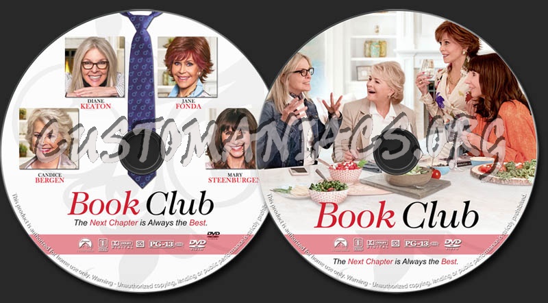 Book Club dvd label