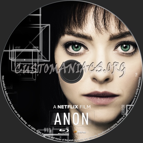 Anon blu-ray label