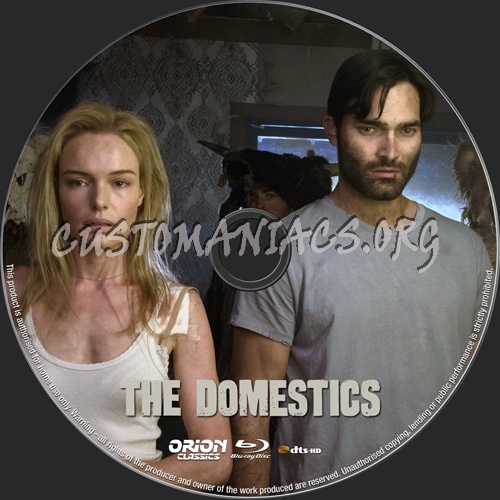 The Domestics blu-ray label