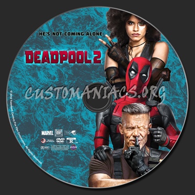 Deadpool 2 dvd label