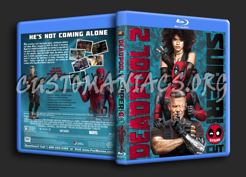 Deadpool 2 Super Duper Cut dvd cover