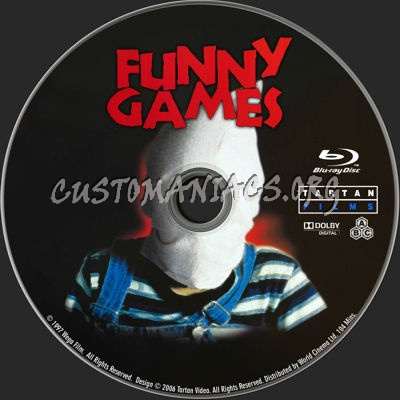 Funny Games (1997) blu-ray label