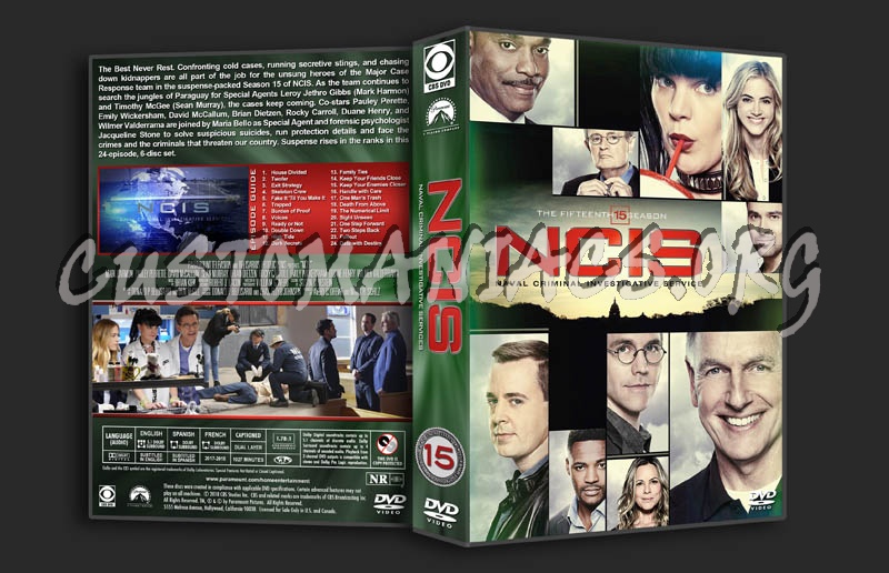 NCIS - Season 15 dvd cover