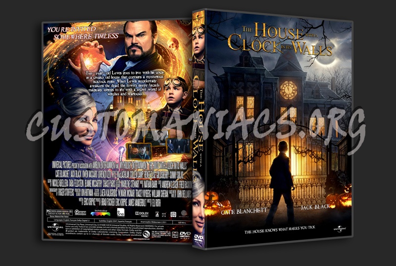 The House With A Clock In Its Walls dvd cover