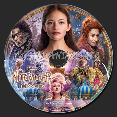 The Nutcracker And The Four Realms blu-ray label