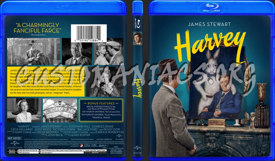 Harvey blu-ray cover